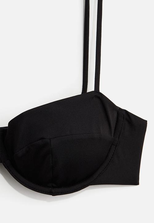 H&M - Bikini top - black
