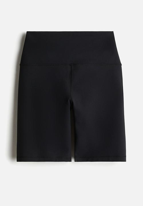 H&M - Sports cycling shorts with softmove™ lycra® - black