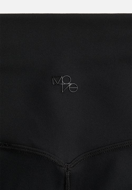 H&M - Sports cycling shorts with softmove™ lycra® - black