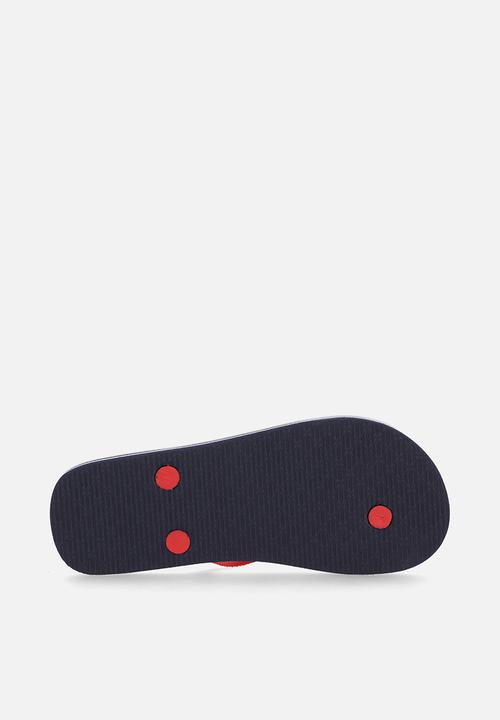 FILA - Heritage flip flop - navy/red/white