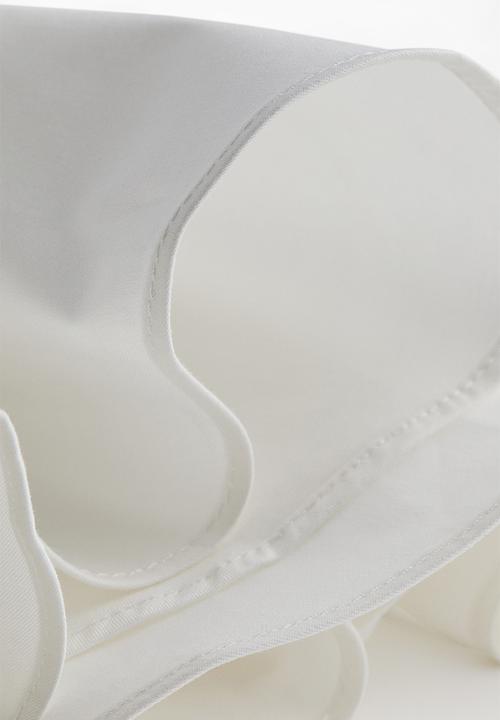 H&M - Flared-skirt dress - white