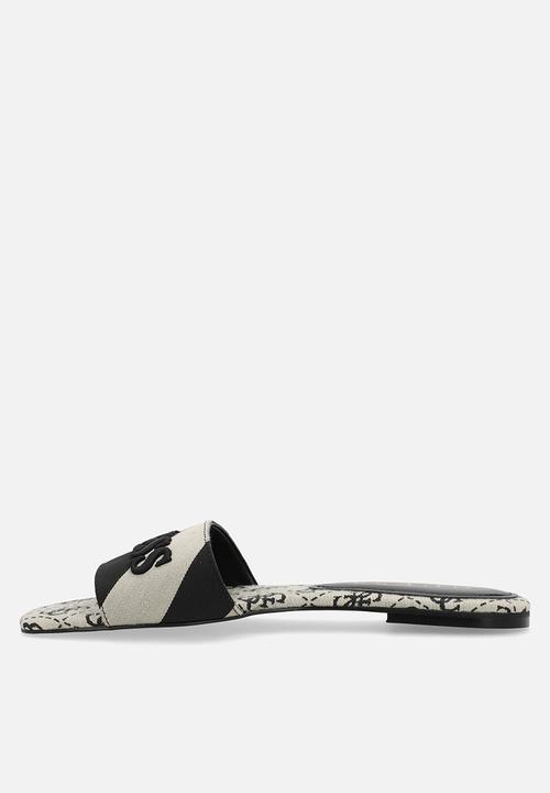 GUESS - Diagonal slide - black & grey 