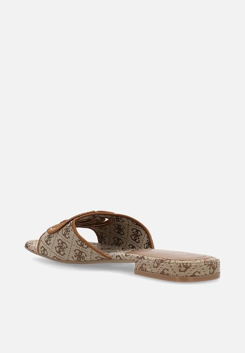 GUESS - Jacquard slide - neutral