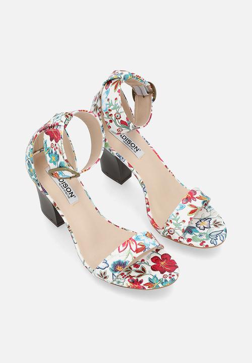 Madison® - Allan 4 heel - white floral