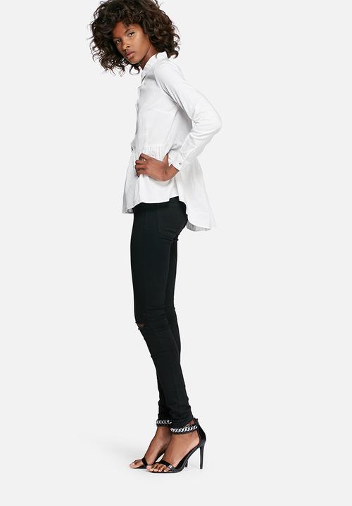 Jacqueline de Yong - Wall peplum shirt