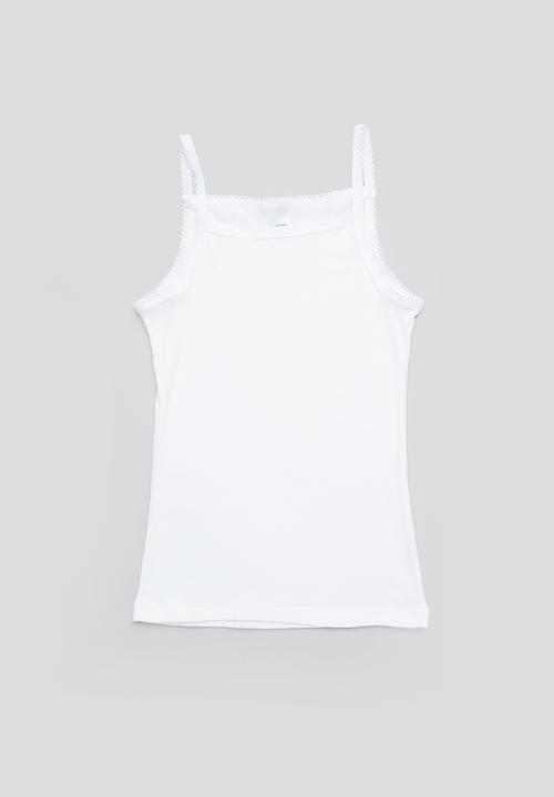Pop Candy - 2Pk strappy - white 