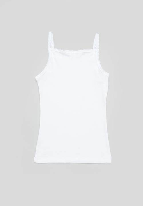 Pop Candy - 2Pk strappy - white 