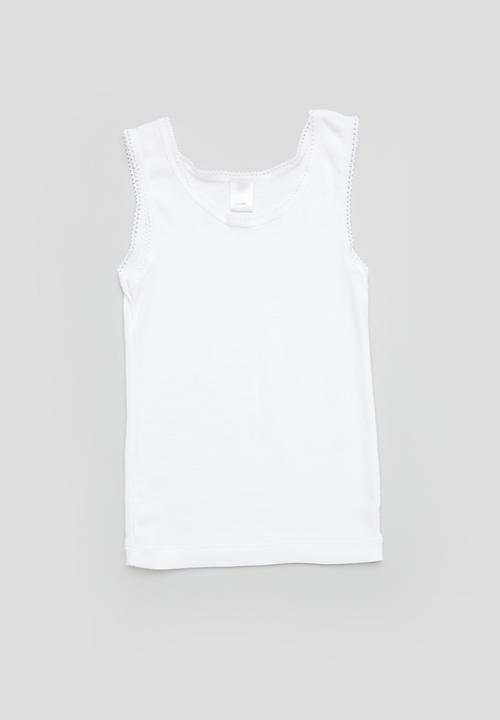 Pop Candy - 2 pack vest - white 