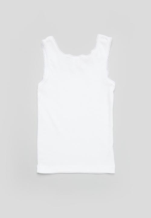 Pop Candy - 2 pack vest - white 