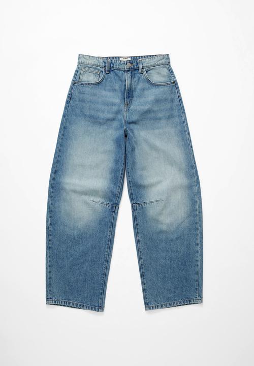 Cotton On - Barrel jean - eve blue
