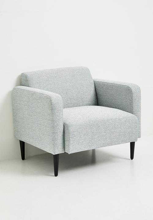 Sixth Floor - Kenzi tweed arm chair - grey