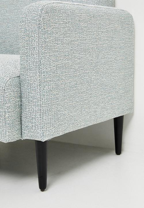 Sixth Floor - Kenzi tweed arm chair - grey