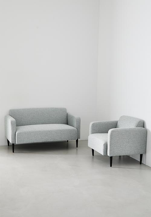 Sixth Floor - Kenzi tweed arm chair - grey