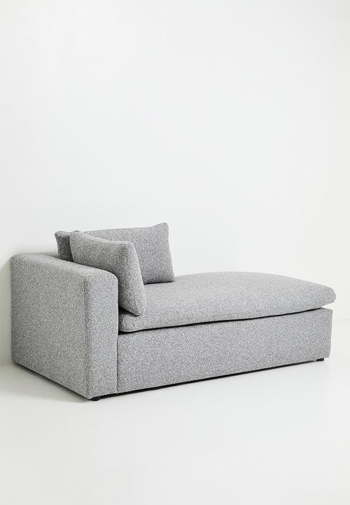 Sixth Floor - Halo chaise - grey