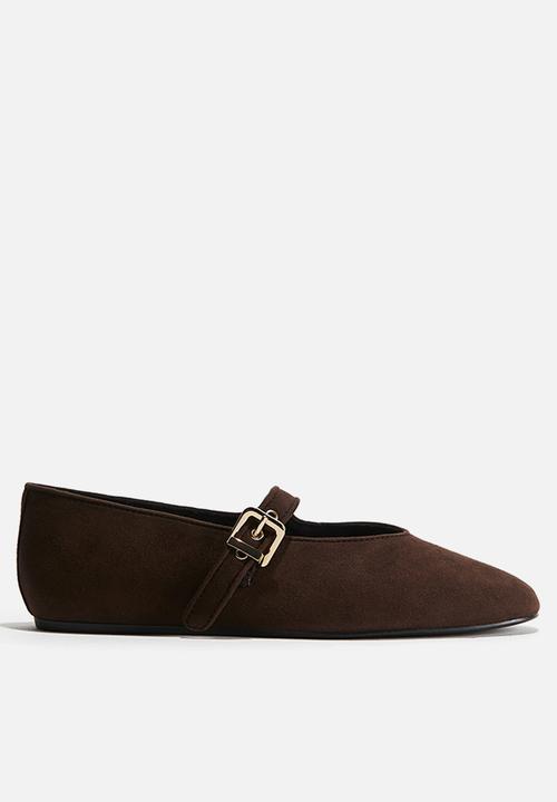 H&M - Mary jane ballet pumps - dark brown