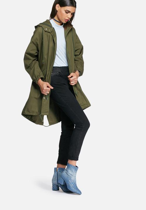 Daisy Street - Oversized Lightweight Parka