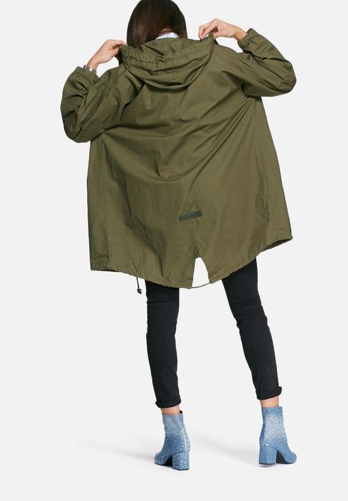 Daisy Street - Oversized Lightweight Parka