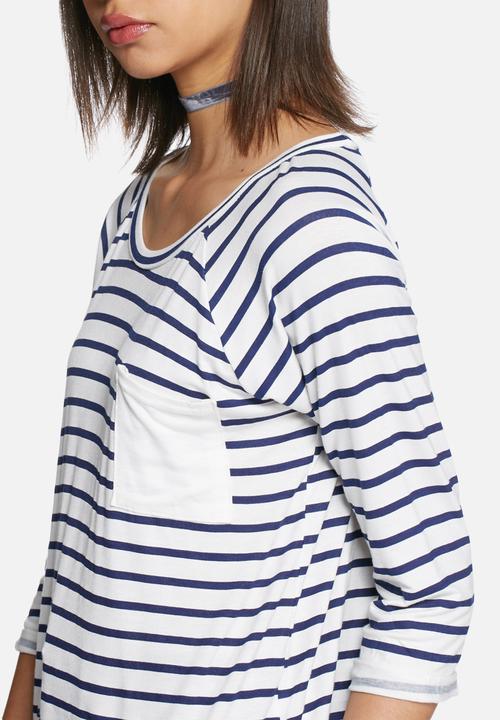 Daisy Street - Cecilia pocket tee