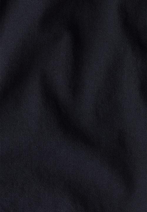 H&M - Regular fit linen-blend shorts - blue