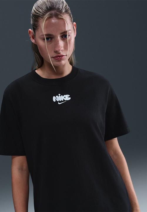 Nike - W Nsw Classics Os Tee - Black/White