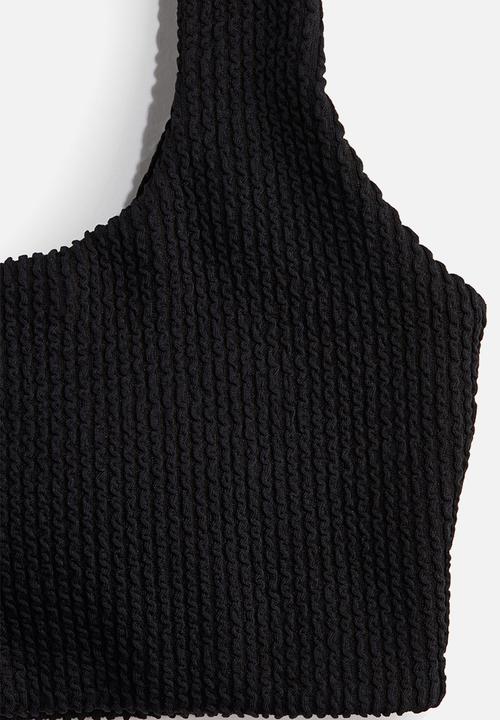 H&M - Padded bikini top - black