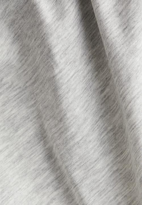 H&M - Cotton T-shirt - light grey marl