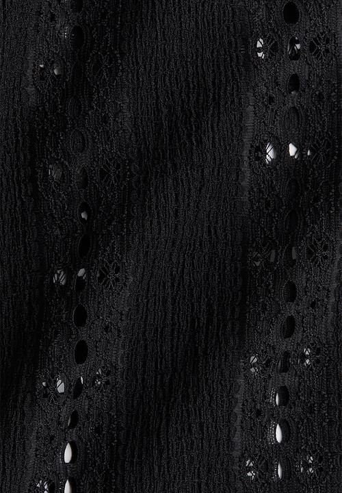 H&M - Lace jersey trousers - black