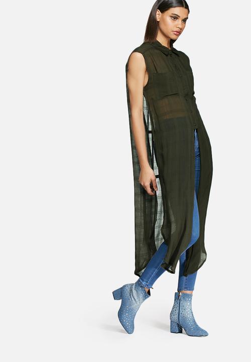 Daisy Street - Ara maxi shirt