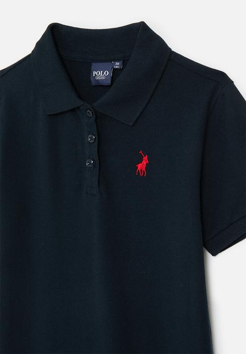POLO - Core girls dakota ss golfer dress - navy
