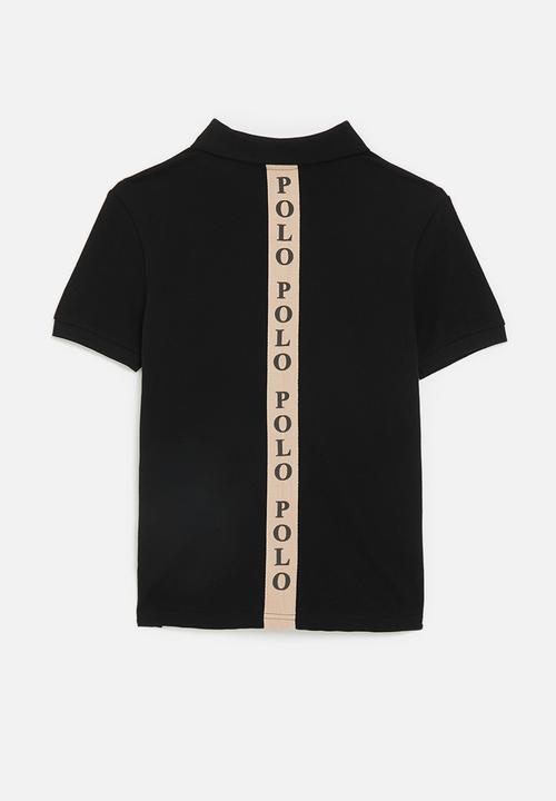 POLO - Boys preston ss golfer - black