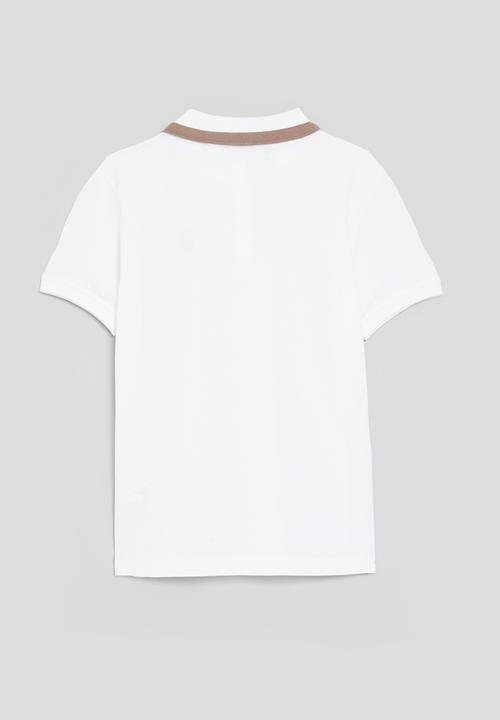 POLO - Girls ashleigh fashion golfer - white
