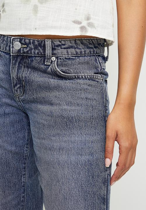 Cotton On - Low rise straight jean - lavendula haze