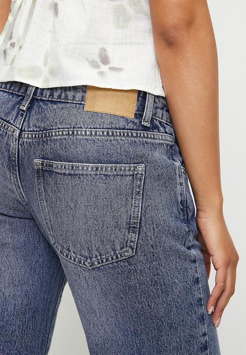 Cotton On - Low rise straight jean - lavendula haze