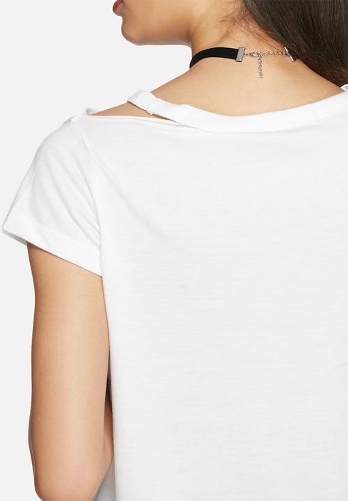 Daisy Street - Victoria distressed tee
