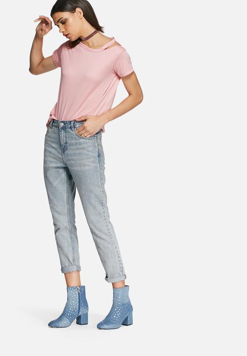 Daisy Street - Victoria distressed tee