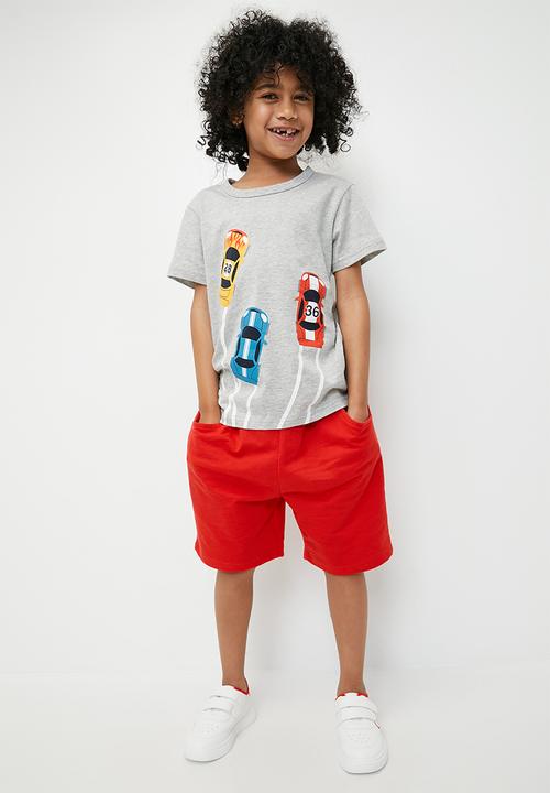 Pop Candy - Printed tee - grey