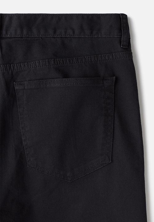 H&M - Regular fit twill shorts - dark blue