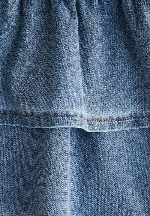 H&M - Denim-look skirt - denim blue