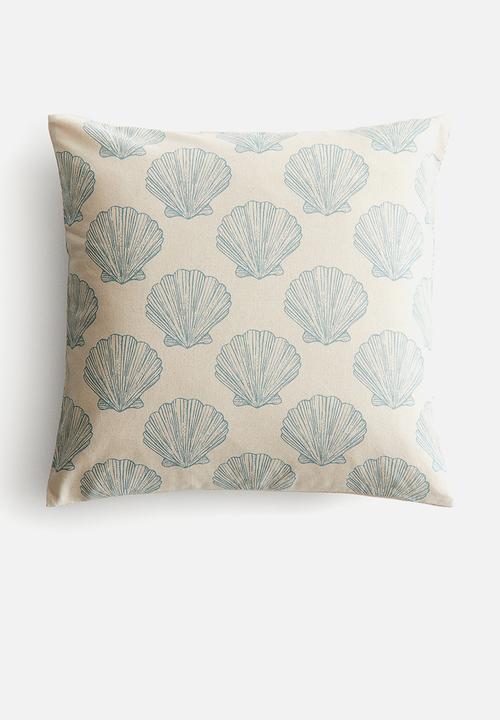 H&M - Patterned cushion cover - beige/patterned 