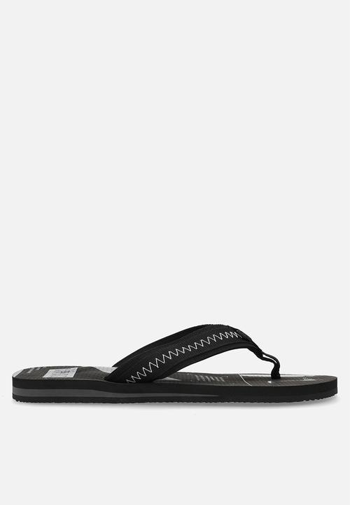 S.P.C.C - Orbit Flip Flops - Black