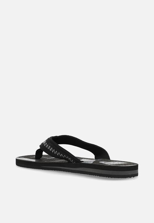 S.P.C.C - Orbit Flip Flops - Black