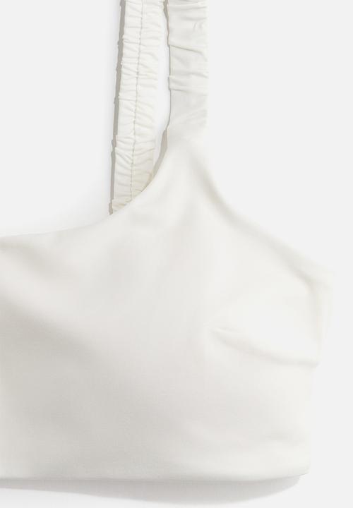 H&M - Padded bikini top - white