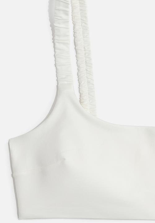 H&M - Padded bikini top - white