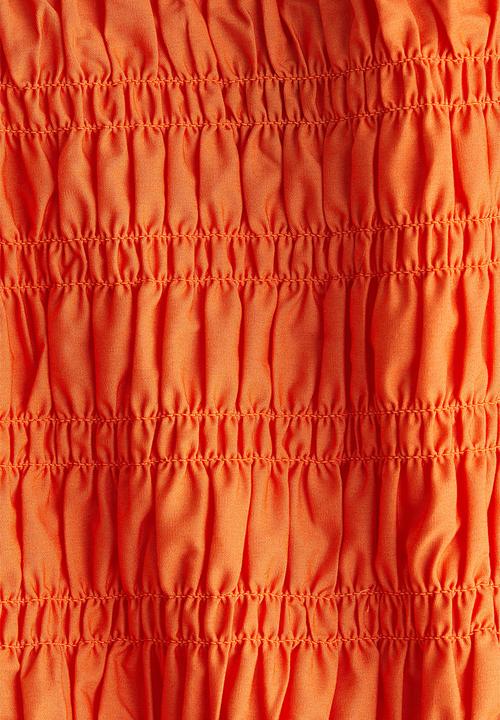 H&M - Smocked strappy top - orange