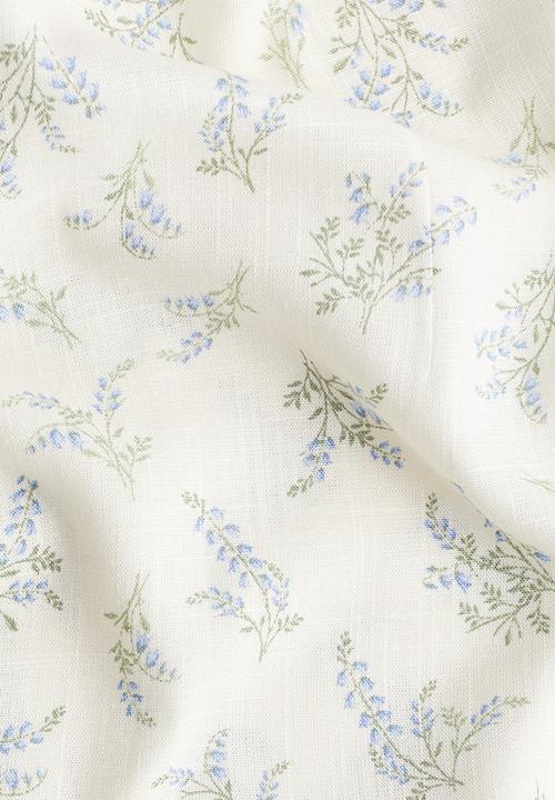 H&M - Tie-detail maxi dress - cream/floral 
