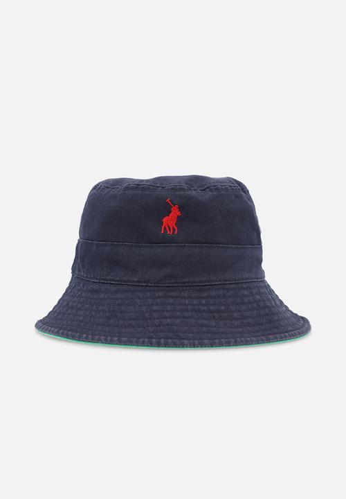 POLO - Classic reversible bucket hat - navy/green