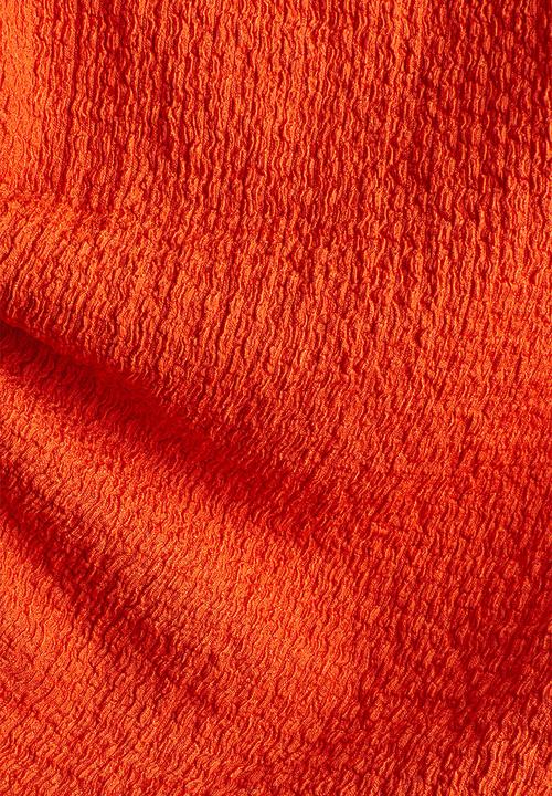 H&M - Drawstring-detail top - bright orange