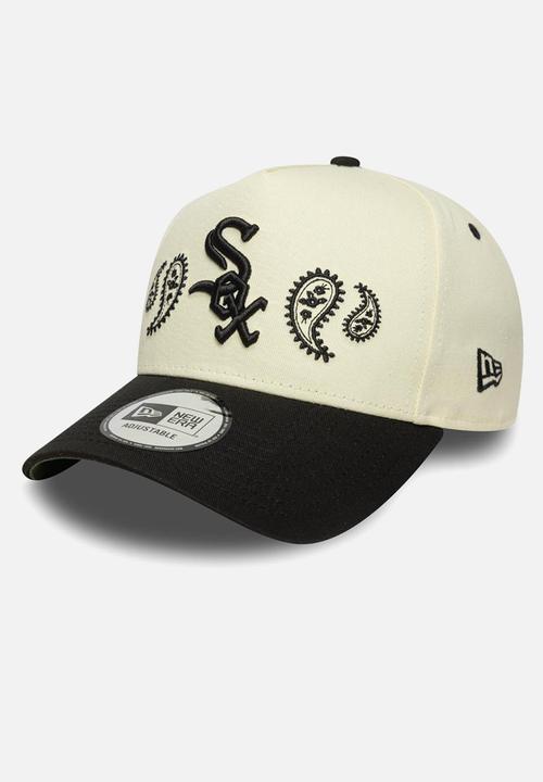 New Era - Paisley E-Frame Chicago White Sox Chwblk - Ecru/Black