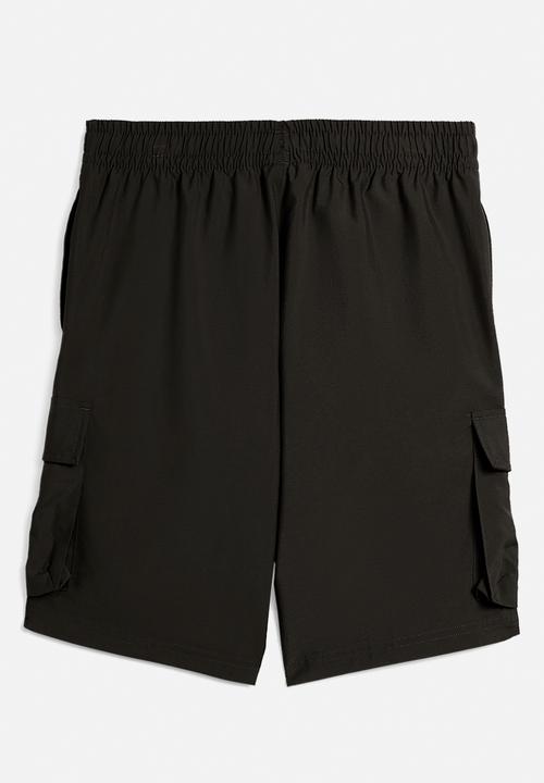 PUMA - Ess No. 1 Logo Woven Cargo Shorts B-Puma Black