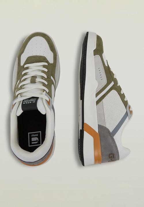 G-STAR - Carrick II - White/Olive